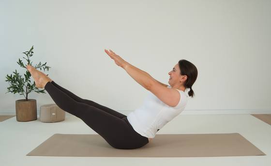 Pilates-Impression von pure prevention auf Instagram